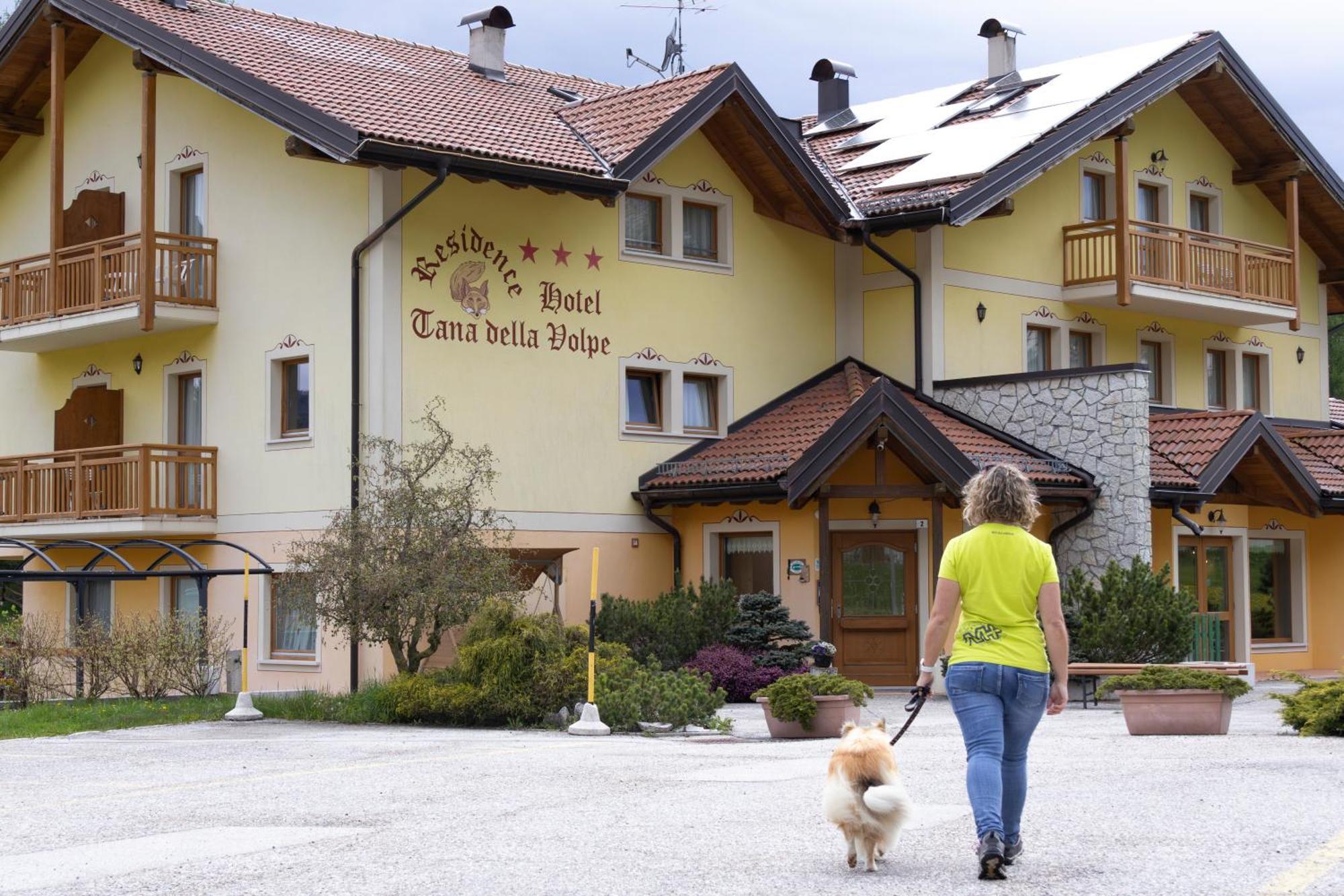 Tana Della Volpe Aparthotel Lavarone Exterior photo